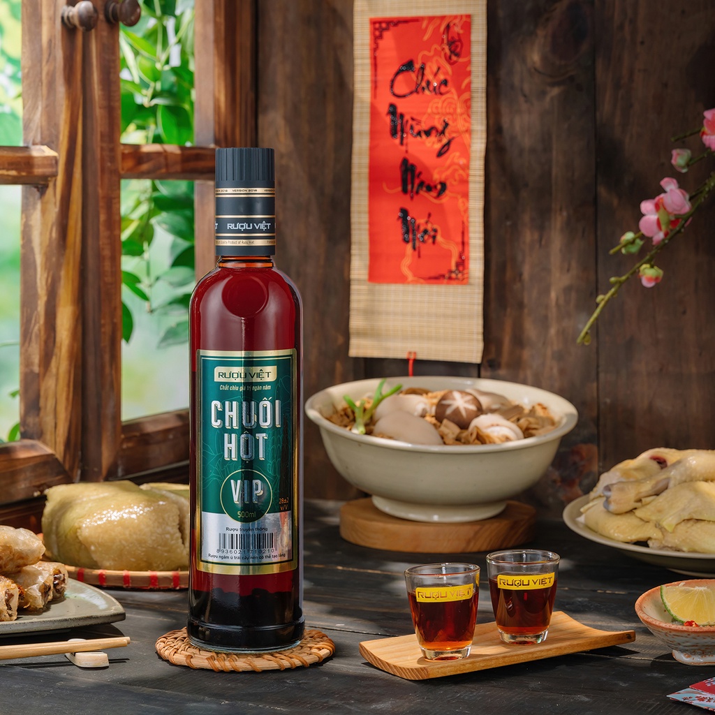 Chuối hột lên men VIP 300/500ml