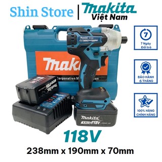 Máy bắt vít chuyên dụng MAKITA 2 pin 118v -SHINSTORE