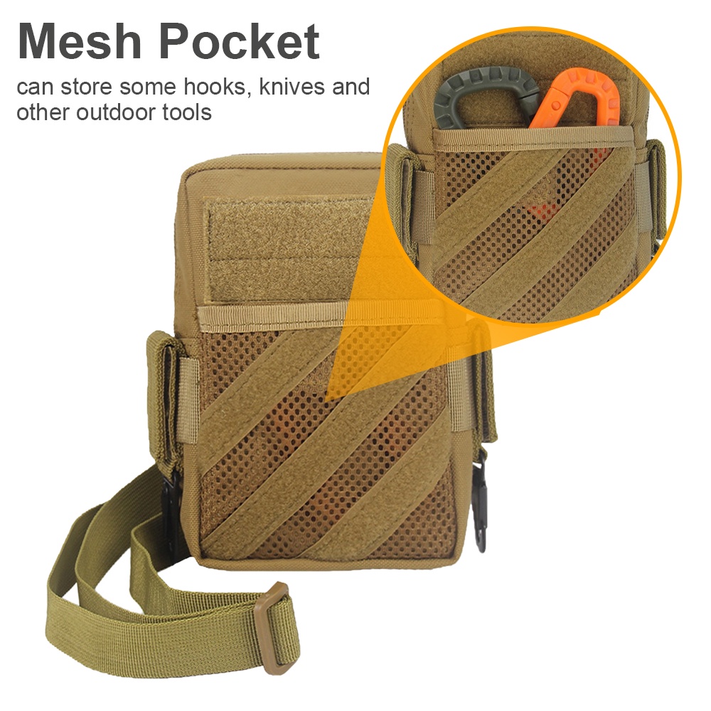 Túi Đeo Hông Đựng Điện Thoại Tiện Lợi LUC 1000D Molle