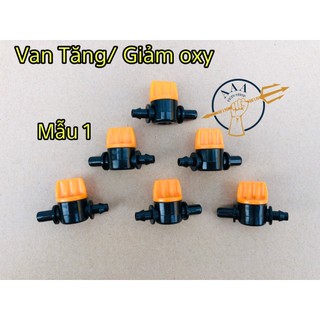 Van oxy cho cá, đầu nối dây oxy, van tăng giảm oxy