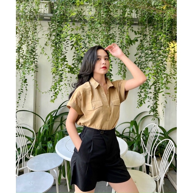 🦩 ÁO SƠMI TAY CHỜM