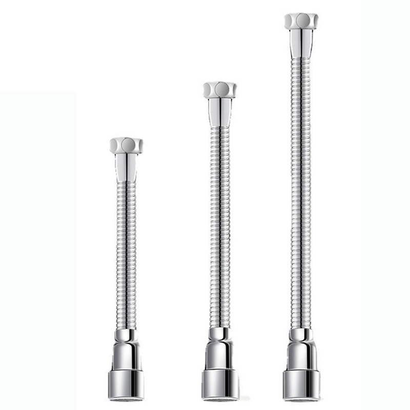 Dây Nối Dài Vòi Nước Inox Xoay 720 Độ Theo Mọi Hướng