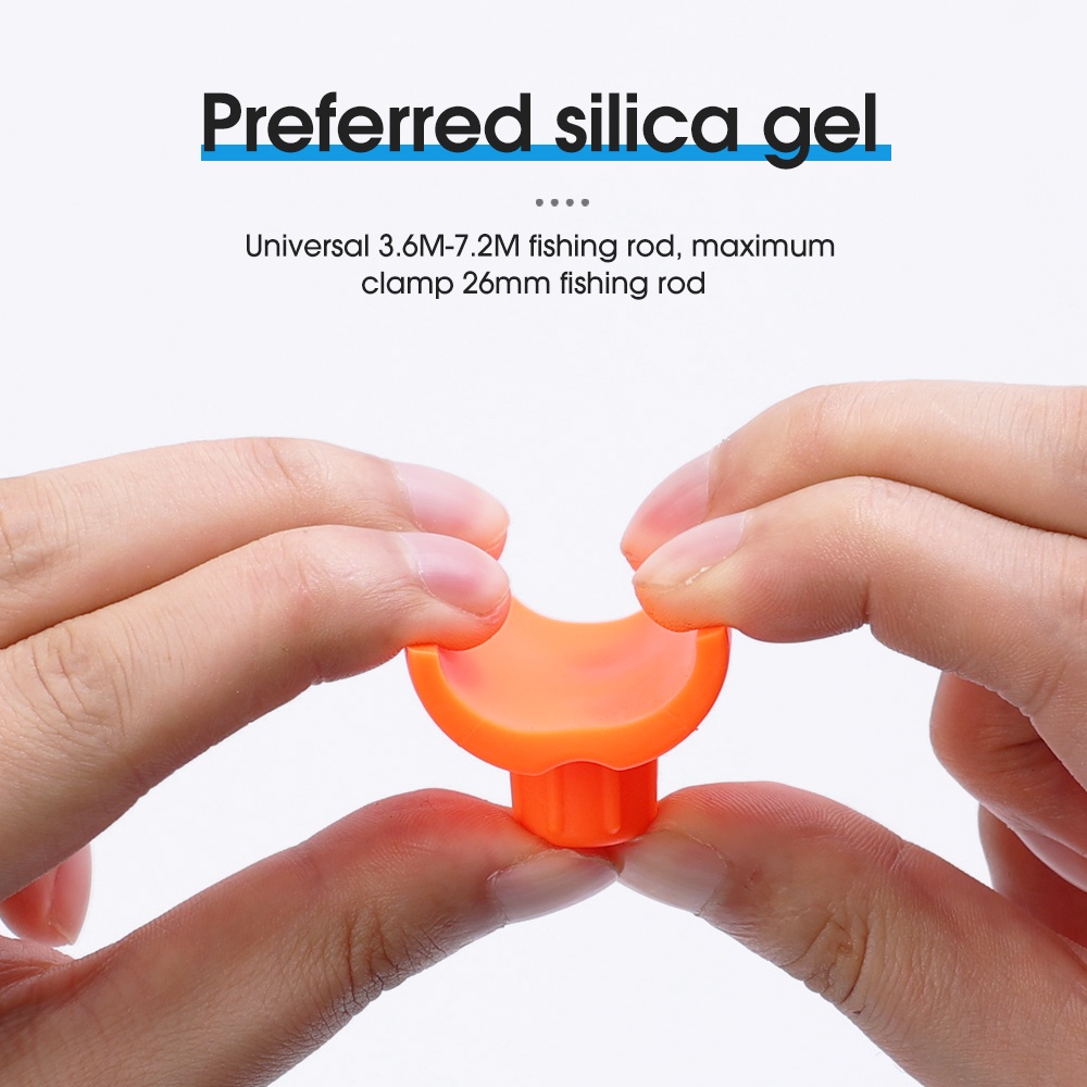 Bảng Cuộn Dây Câu Cá Bằng Silicone Màu Sắc Ngẫu Nhiên