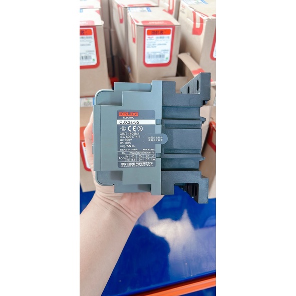 Contactor - Khởi Động Từ DELIXI 40A/50A/65A/80A/95A