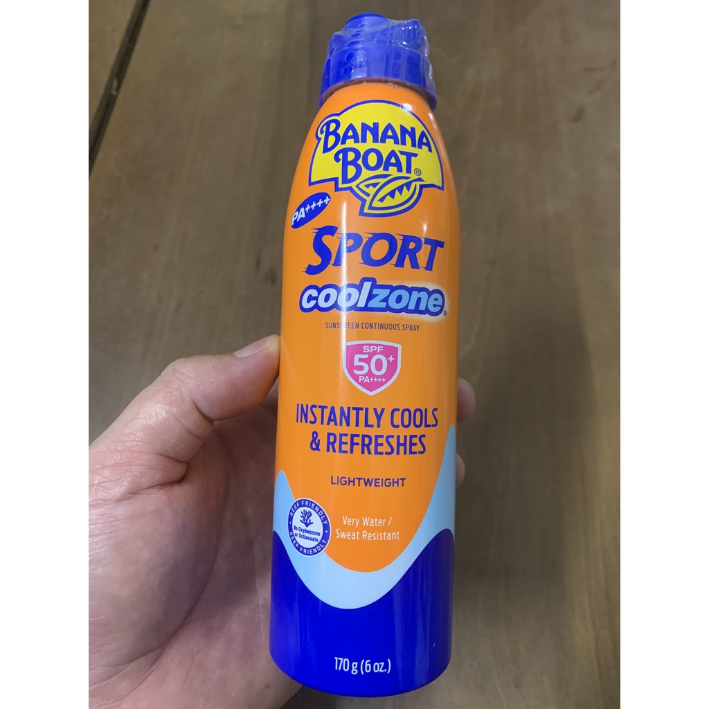 Xịt chống nắng Sport Coolzone SPF50 PA++++ date 2/2025