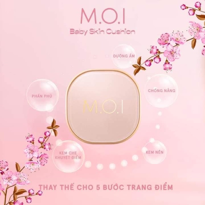 PHẤN NƯỚC 5M BABY SKIN CUSHION