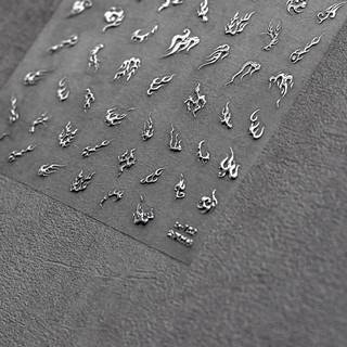 Sticker lụa 5d nail mẫu mới dán móng