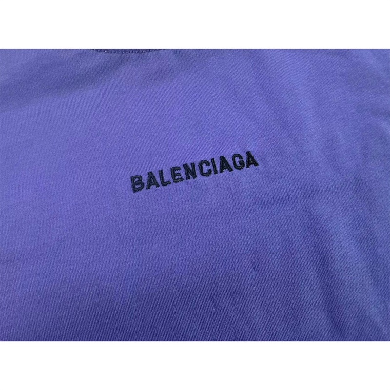 Áo Thun Ba8lenci88- Chất Lượng Cao Tay Ngắn Thêu logo Cơ Bản Thời Trang Đường Phố