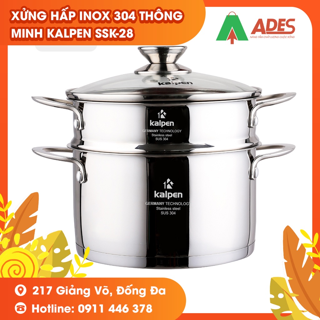 Xửng hấp Inox 304 thông minh Kalpen SSK-20