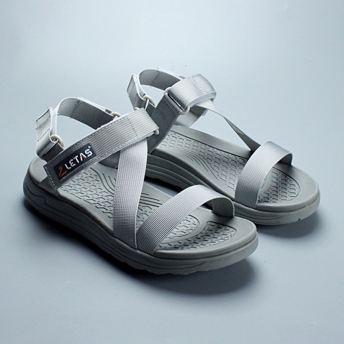 Sandal Nữ Letas IP 68 nhẹ nhanh khô màu xám