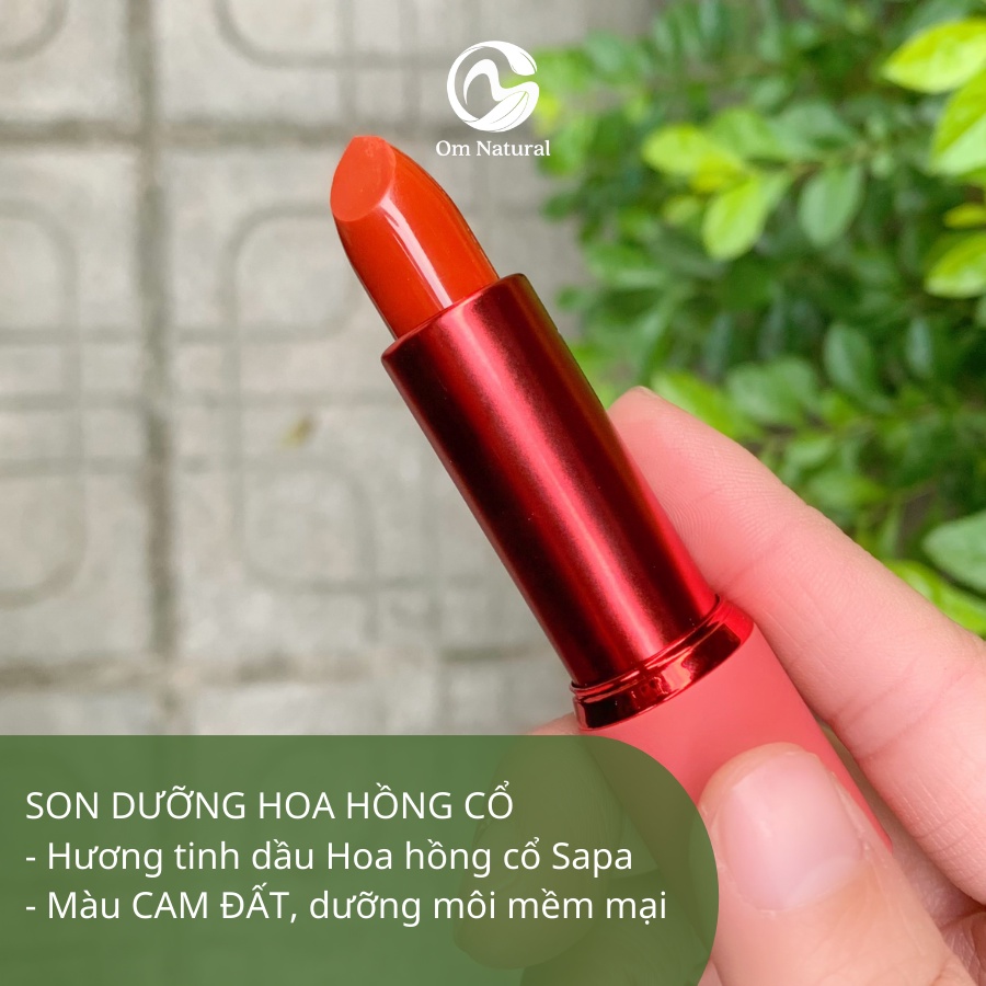 Son dưỡng môi Gấc Tía tô Om