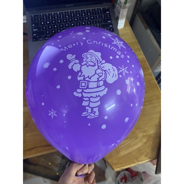 Bong bóng tròn trang trí Noel - Haloween