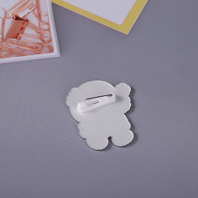 Ghim Cài Áo Bằng Acrylic Hình Cô Gái Hoạt Hình Kiểu Hàn Quốc Dễ Thương