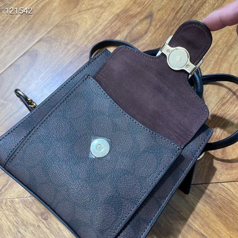 Túi Coach pepper đeo chéo C7227 - 2 màu sẵn sale