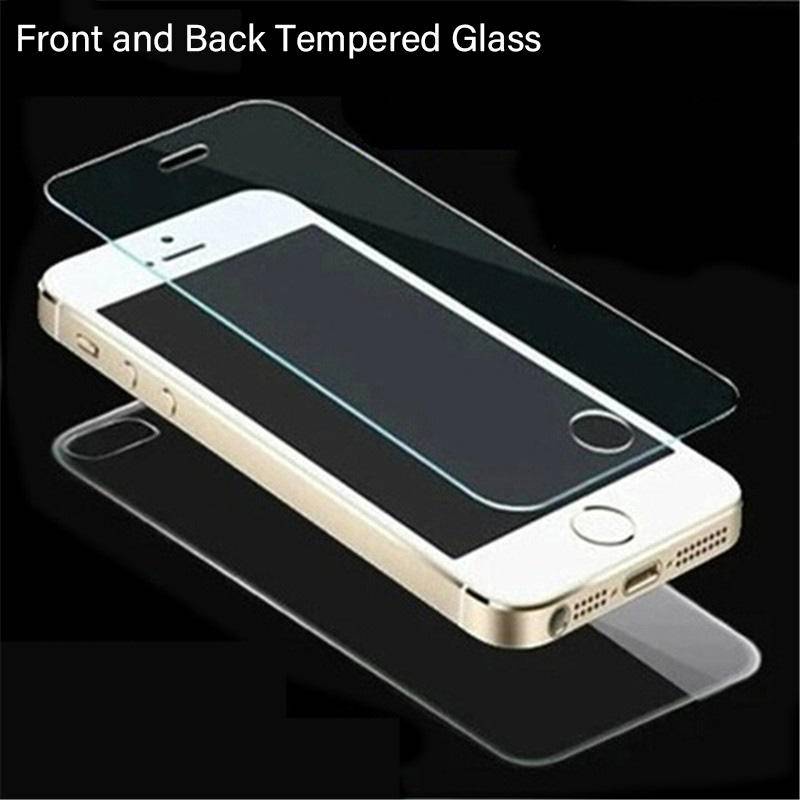 Kính Cường Lực Mặt Trước Và Sau Cho iPhone 5 5S SE 2016 iPhone5 iPhone5s Bảo Vệ