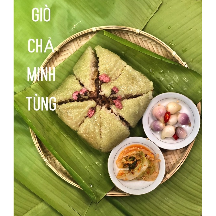 Bánh Chưng Đậu Xanh Nhân Thịt Ước Lễ gia truyền (size to/nhỏ)