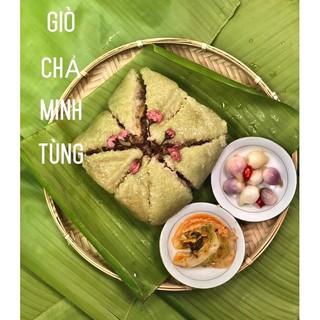 [GIAO HOẢ TỐC HN] Bánh Chưng Đậu Xanh Nhân Thịt Ước Lễ gia truyền (size to/nhỏ)