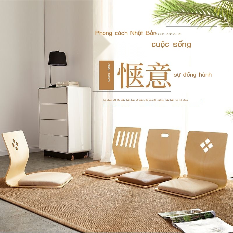 ghế tựa lưng tatami không chân