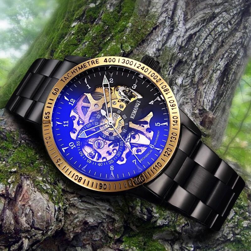 Đồng Hồ Cơ Tự Động Dạ Quang Chống Thấm Nước Thời Trang 2020 Cho Nam