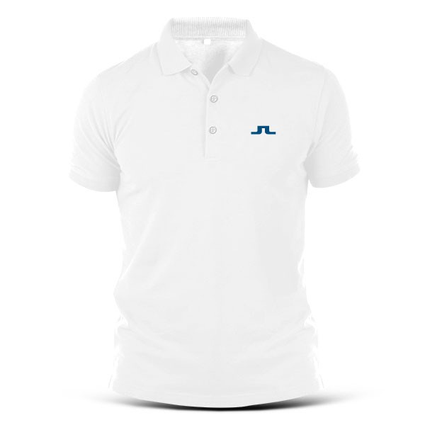 Áo polo Cotton Thêu Họa Tiết JL Golf J.Lindeberg Thời Trang Thường Ngày