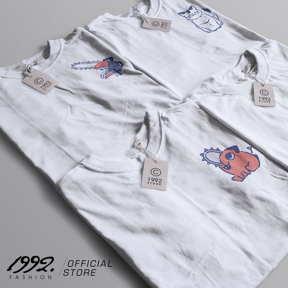 Áo thun Chainsaw Man Pochita Kawaii ngắn tay