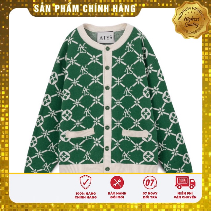 Áo 𝐀𝐓𝐘𝐒® 𝐈𝐍𝐓𝐄𝐑𝐋𝐎𝐂𝐊𝐈𝐍𝐆 𝐖𝐎𝐎𝐋 𝐉𝐀𝐂𝐐𝐔𝐀𝐑𝐃 𝐂𝐀𝐑𝐃𝐈𝐆𝐀𝐍