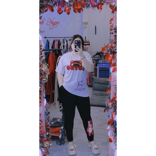 BIG SIZE Set Thun Gấu Dâu 60-95kg