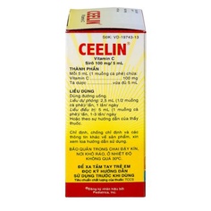 Siro Ceelin bổ sung vitamin C, tăng đề kháng