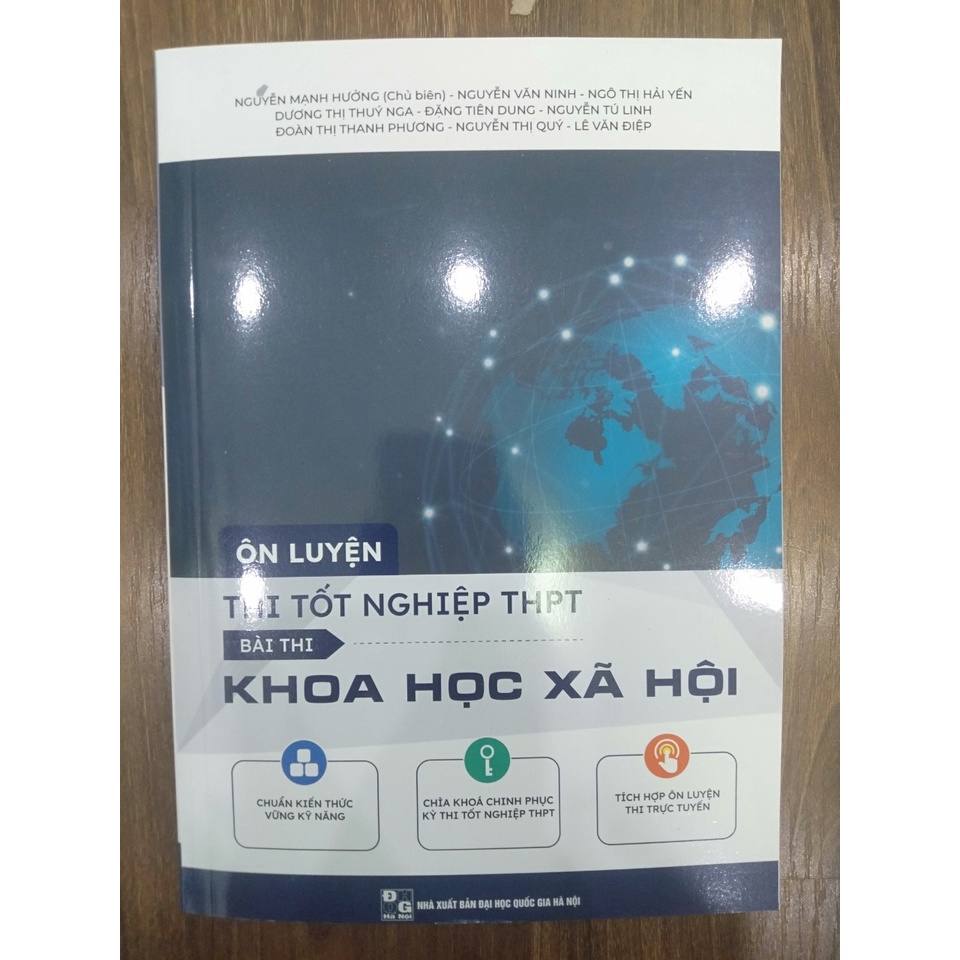 Sách Ôn luyện thi tốt nghiệp THPT bài thi Khoa Học Xã Hội 2023