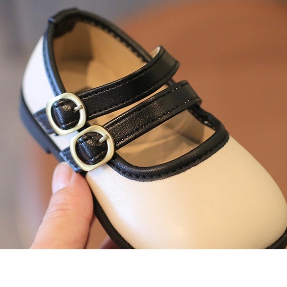 Giày Búp Bê Tiểu Thư Cho Bé Gái Từ 1-7 Tuổi Phong Cách Vitage Da Mềm Nhẹ Êm Chân (V291)