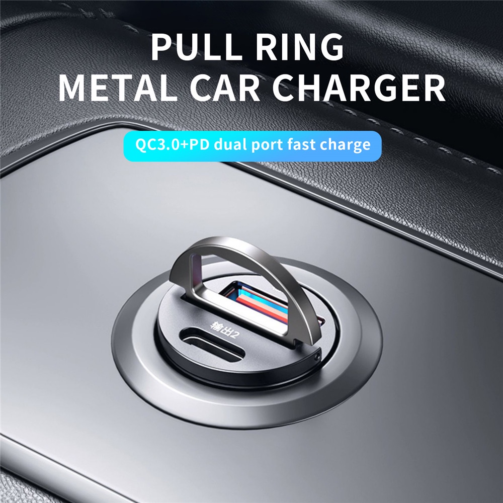 Tẩu Sạc Nhanh 200W Cổng Type C 4.0 3.0 Cho Ip Huawei Xiaomi Samsung PD 3.0