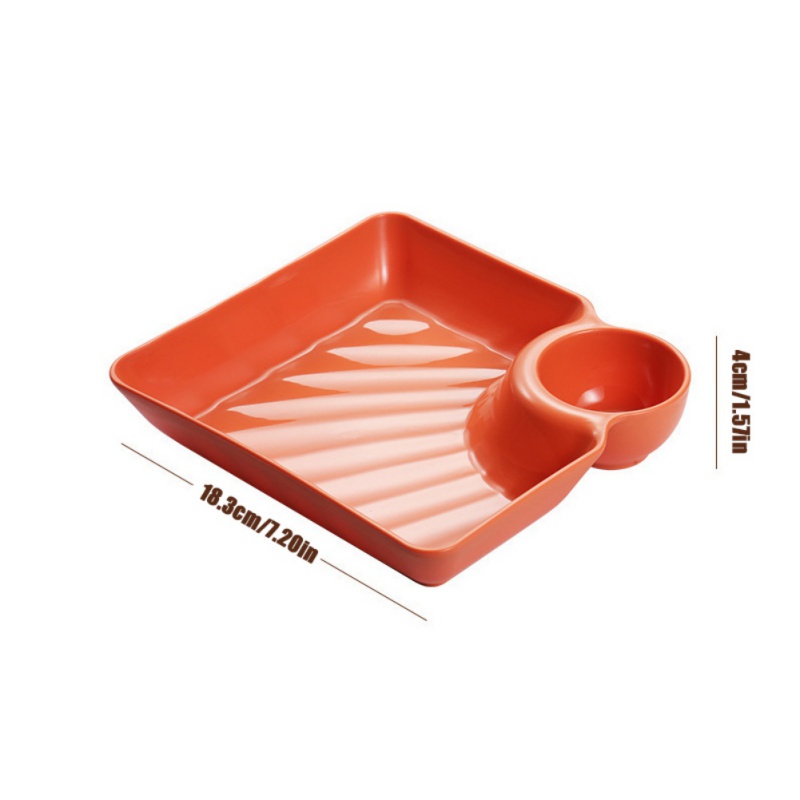 Đĩa Đựng Thức Ăn Bằng Nhựa Phong Cách Nhật Bản Độc Đáo