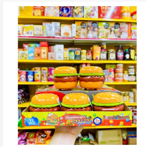 Kẹo Đồ Chơi Hình Hamburger BoumbiiSweet 10G