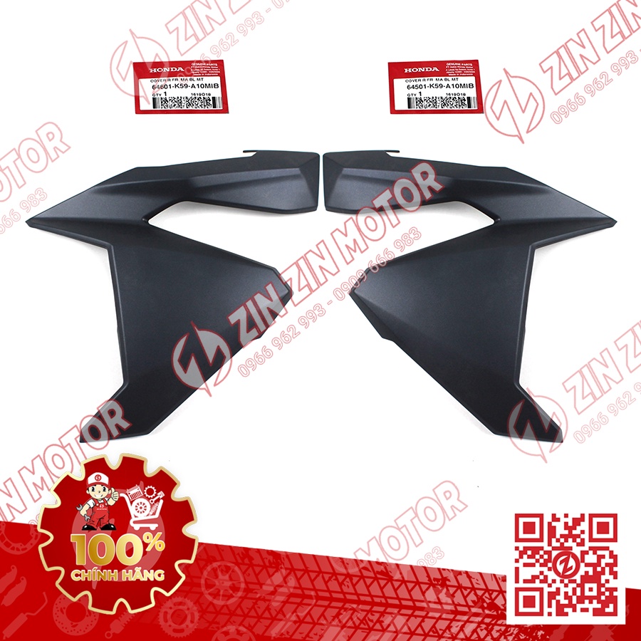 Cánh Yếm Trước , Cánh Gà , Cánh Bửng Vario 150 K59 , Vario 125 K60 , Click 125i 2017 Trái Phải Đủ Màu Các Đời Chính Hãng