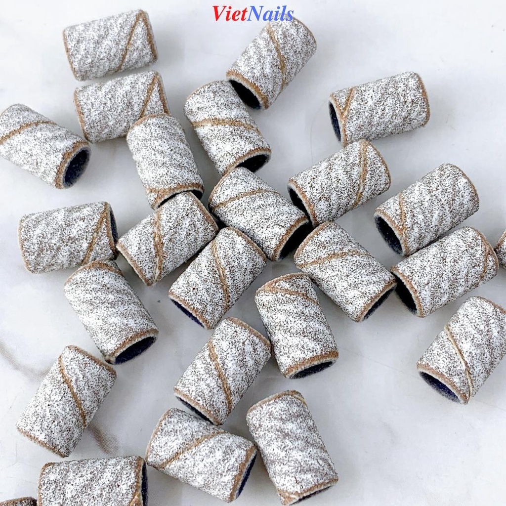 Cục Nhám Giấy Gắn Mài Móng Phá Móng - Cục Nhám Giấy Xám Mịn Xám Nhám