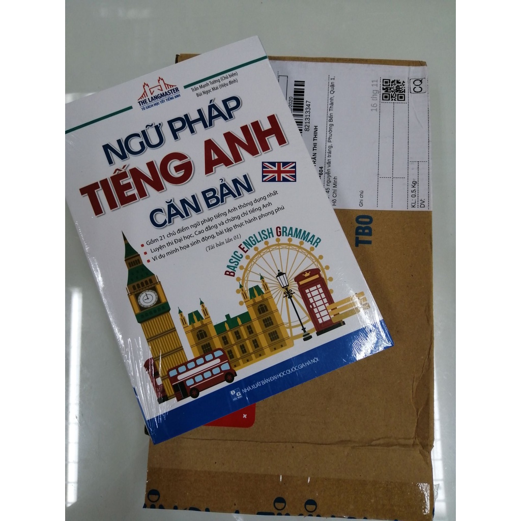 Sách - The Langmaster - Ngữ pháp tiếng Anh căn bản