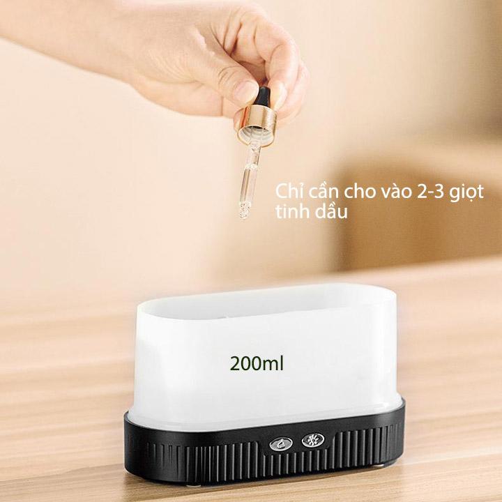 Máy khuếch tán tinh dầu hình ngọn lửa bập bùng