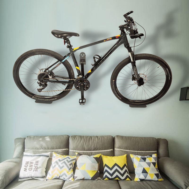[Hàng Sẵn] Giá treo xe đạp Phong cách tối giản Màu đen mát mẻ Cao carbon nhỏ gọn Dễ dàng Treo Xe tường Lưu trữ cho nhà để 【Summer062】