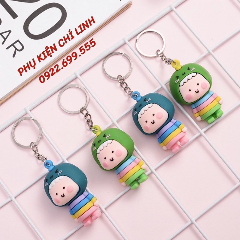 MÓC KHOÁ BÚP BÊ KHỦNG LONG_ M27