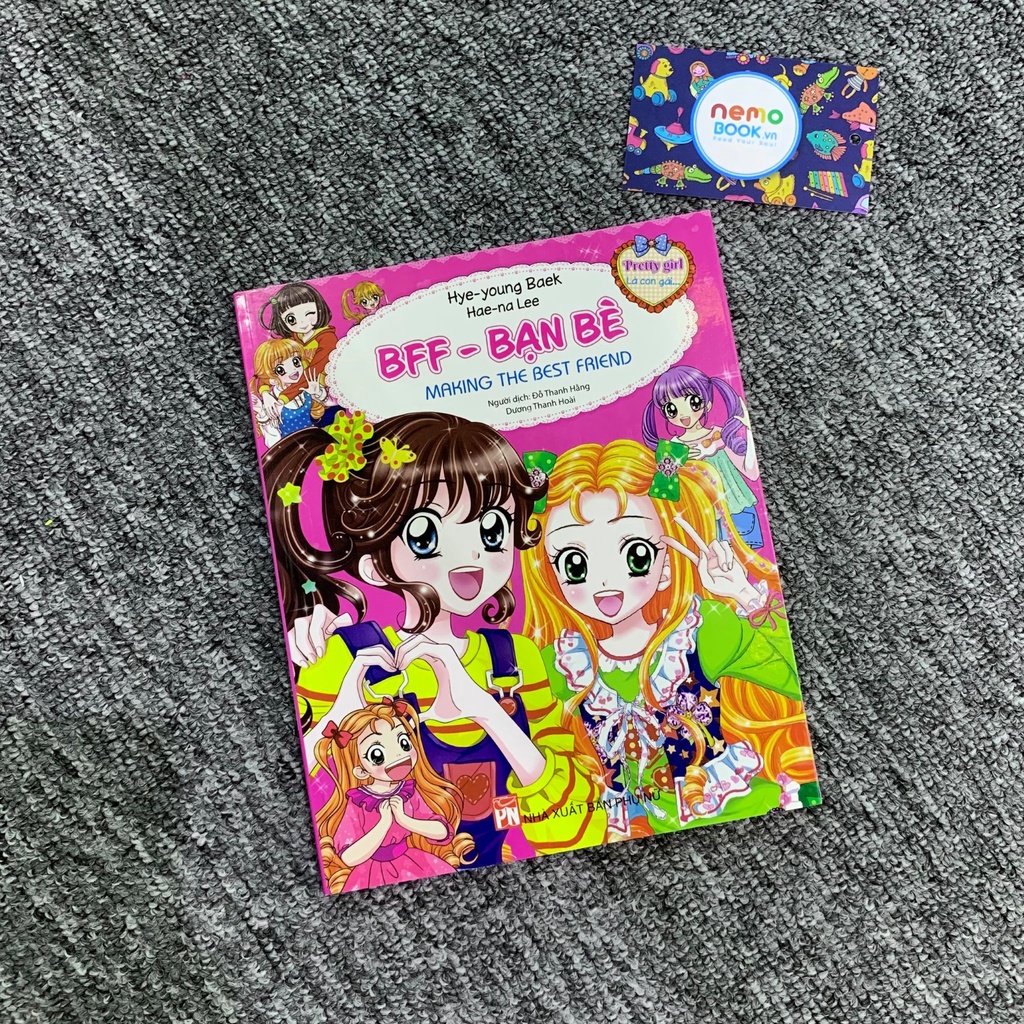 Sách - Pretty Girl là con gái - BFF - Bạn Bè: Making The Best Friend