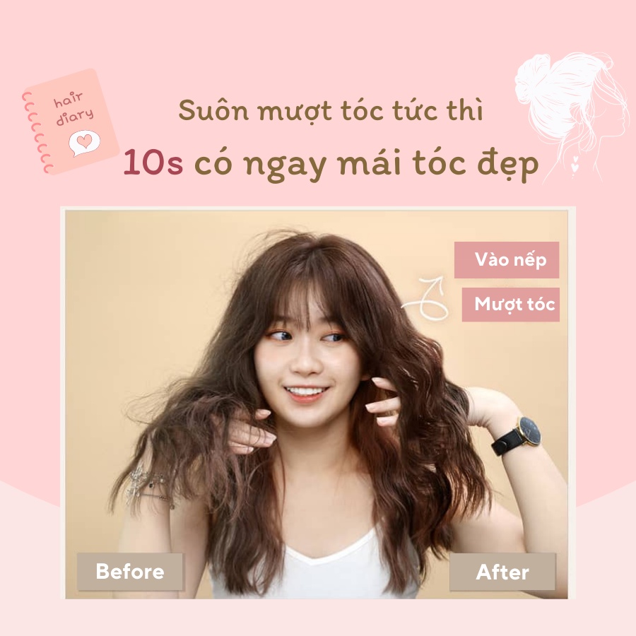 [TÓC NHUỘM MÀU] Tinh chất dưỡng tóc Daily repair hair essence Hair Diary
