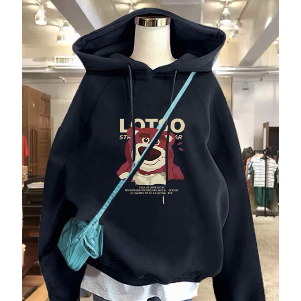 Áo hoodie khoác nỉ nam nữ tay bồng form rộng unisex nhiều màu KONOVA chất liệu dày dặn