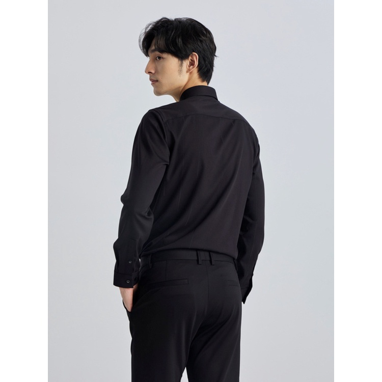 Áo sơ mi nam dài tay ZR xuất Áo sơ mi nam dài tay Basic vải không nhăn cao cấp Avocado