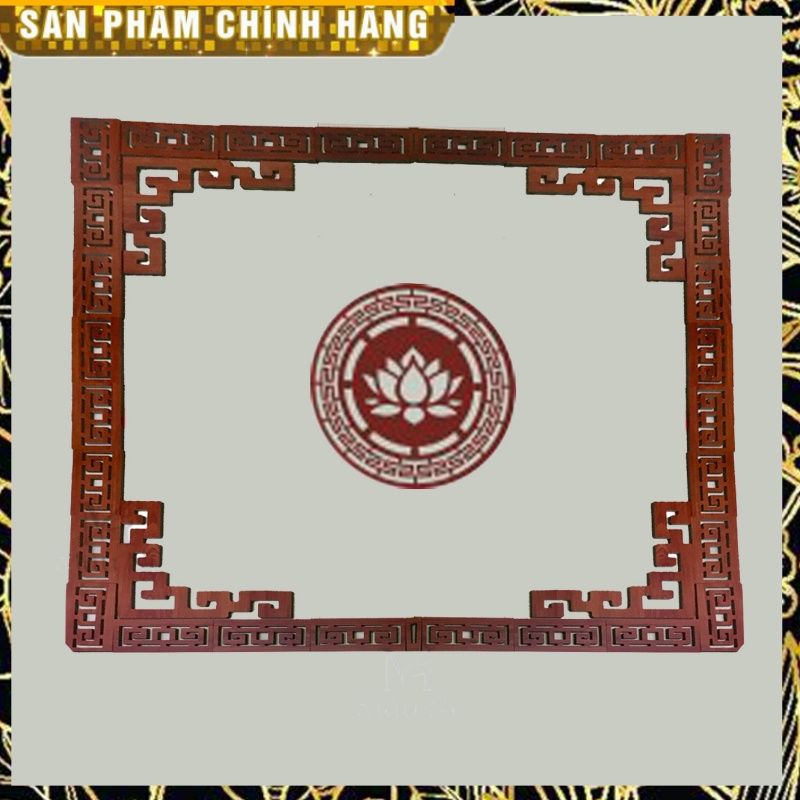 Đẹp -  BỘ VIỀN GÓC dán trang trí bàn thờ - MÂU NI - gia đạo hưng thịnh -  gỗ mdf phủ melamin - mẫu đẹp