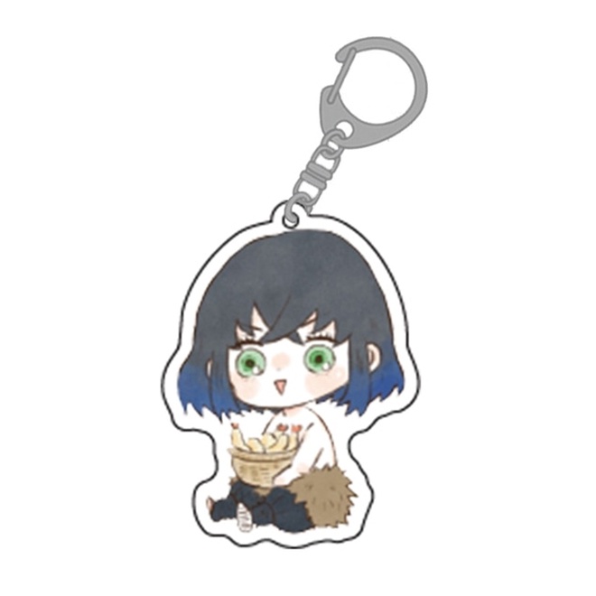 ( NGỒI CUTE ) Móc khóa KIMETSU NO YAIBA THANH GƯƠM DIỆT QUỶ Mica trong acrylic anime chibi