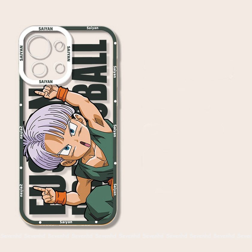 Ốp Điện Thoại Họa Tiết Hoạt Hình Dragon Ball Cho iPhone 14 13 12 11 Pro Max SE2020 X XR Xs Max 7 8 6 6s Plus