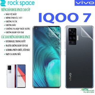 Miếng dán PPF Vivo IQOO 7 cao cấp rock space dán màn hình/ mặt sau lưng full bảo vệ mắt, tự phục hồi vết xước,…