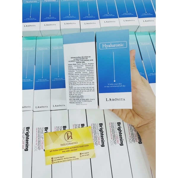 Serum Dưỡng Ẩm Cấp Nước LA BONITA HYALURONIC ACID