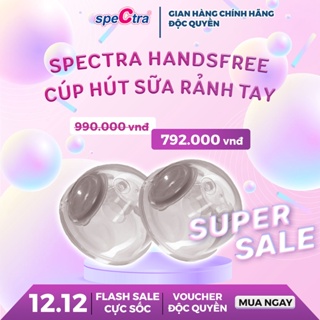 Bộ Cup Hút Sữa Rảnh Tay Spectra Handsfree Chính Hãng (Size 24/28mm)