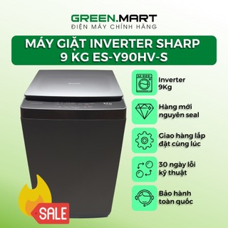 Es-y90hv-s--máy giặt sharp inverter 9kg es-y90hv-s chính hãng--chỉ giao tại hn--